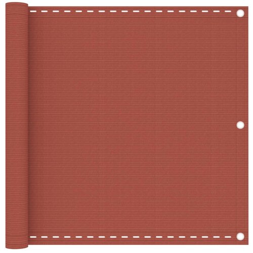 Furnova Balkonsko platno terakota 90x400 cm HDPE, (21918755) Cene