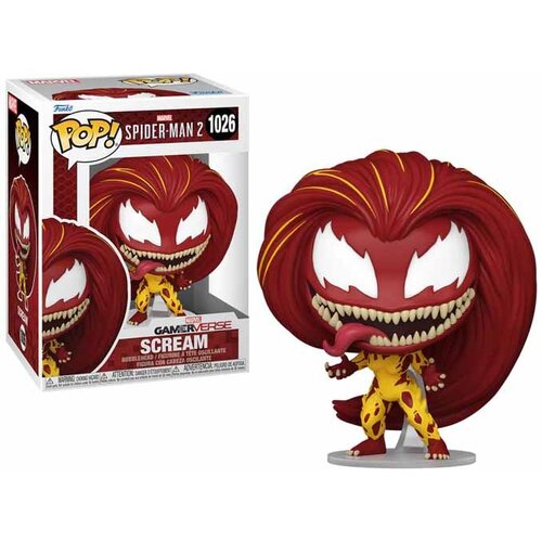 Funko figura pop! game: spider-man 2 - scream Cene