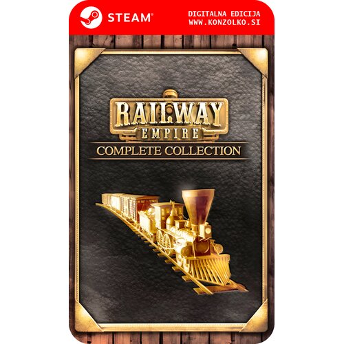  Railway Empire Complete Collection - Steam koda brez &scaron;katlice (WINDOWS PC) Cene