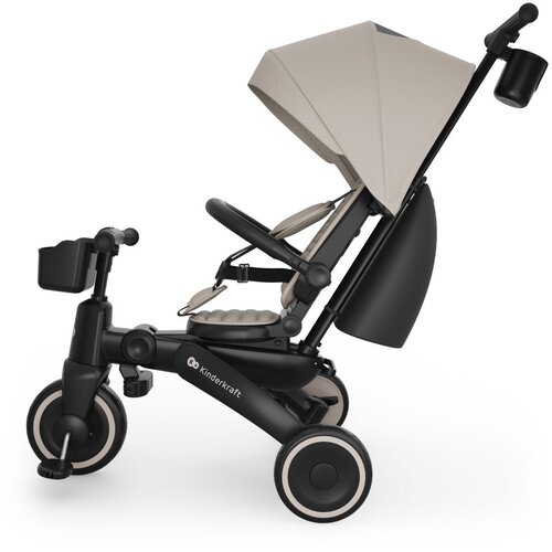 Kinderkraft Sklopivi tricikl JAZZ 3, Beige Slike