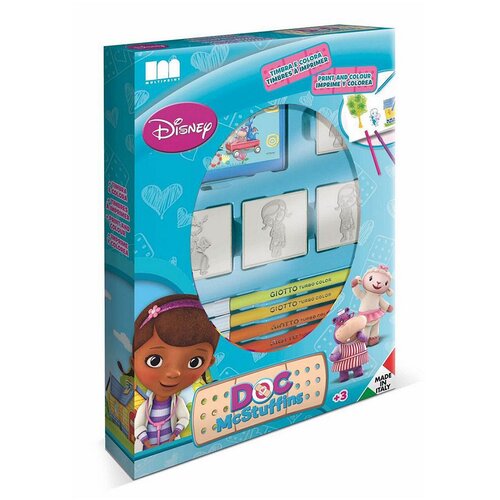 Disney Kreativni set s 4 pečata Dr. Pli&amp;scaron;ko Slike