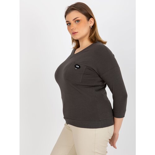 RELEVANCE Blouse-RV-BZ-8475.81-dark khaki Cene