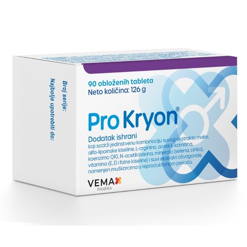 Vemax Pharma Pro Kryon Tablete za potenciju, 90 tableta Cene