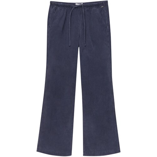 Pull&amp;amp;Bear Hlače temno modra Slike
