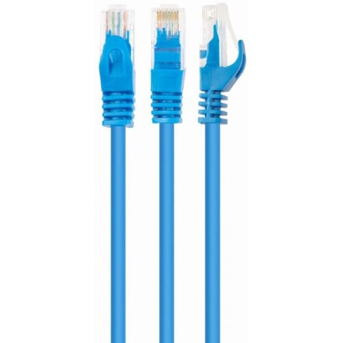 Gembird PP6U-0.25M/B Mrezni kabl, CAT6 UTP Patch cord 0.25m blue Cene