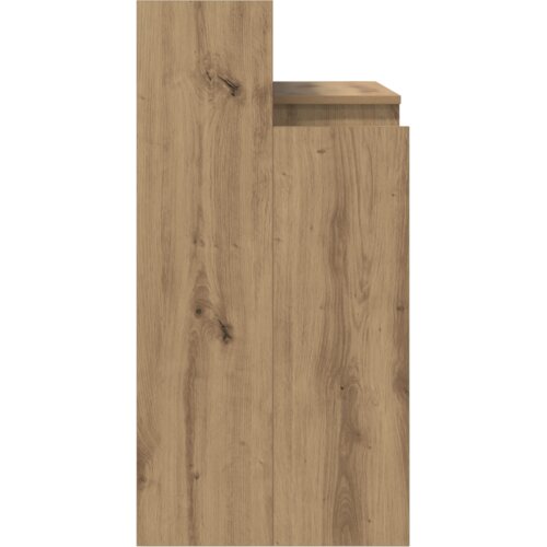 VidaXL Stol hrast artisan 97 x 45 x 90 cm Konstruirano drvo Slike