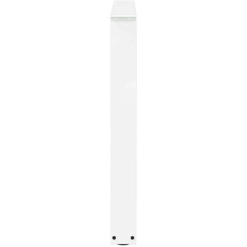  Noge za blagovaonski stol V-oblik 3 kom bijele 80x(72-73 3) cm Slike