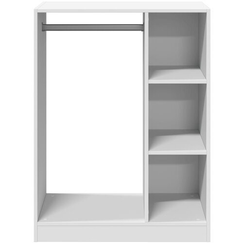  Ormar bijeli 77 x 48 x 102 cm od konstruiranog drva Slike