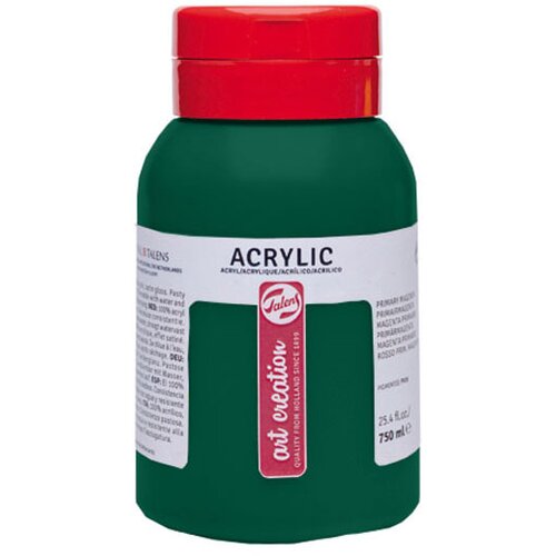  Akrilna boja ArtCreation Essentials 750ml permanentna tamnozelena-619 Slike