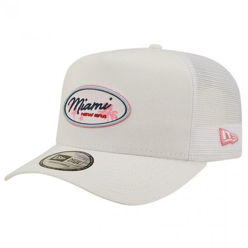 New Era A-Frame Trucker Miami Oval State Patch kapa Slike