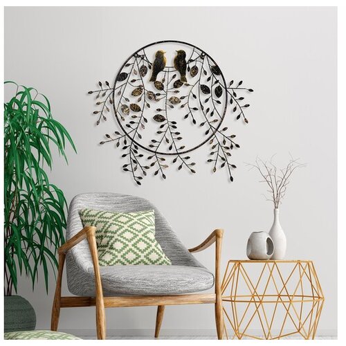 Wallity dekorativni metalni zidni pribor Love of Birds 2 Slike