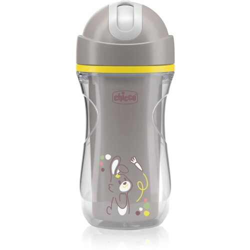 Chicco Sport Cup 14m+ skodelica s slamico Grey 266 ml Cene