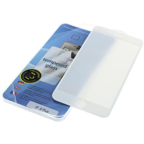 OTB Kaljeno zaštitno staklo za iPhone 6 Plus / 6S Plus, Full Cover 3D, bijelo Cijene