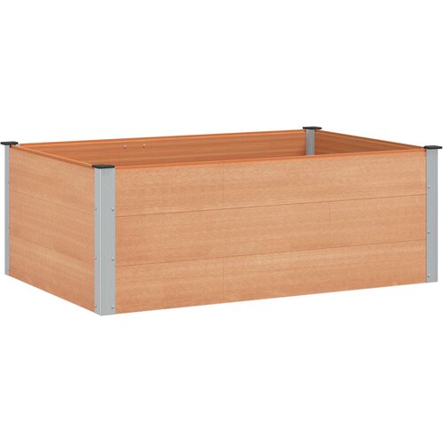 vidaXL Vrtna visoka greda Rjava 150 x 100 x 54 cm, (5000287774) Cene