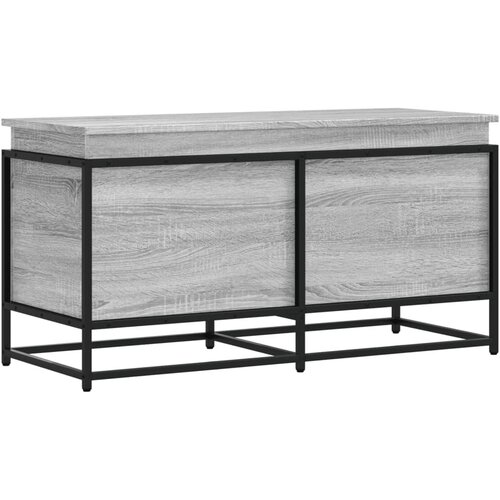  Kutija za pohranu boja hrasta 100x40x51,5 cm konstruirano drvo Slike