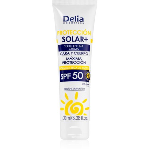 Delia Cosmetics Sun Protect zaščitna krema za obraz SPF 50 100 ml Cene
