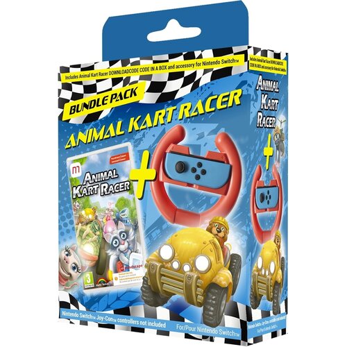 Animal Kart Racer z volanom za Nintendo Switch Cene