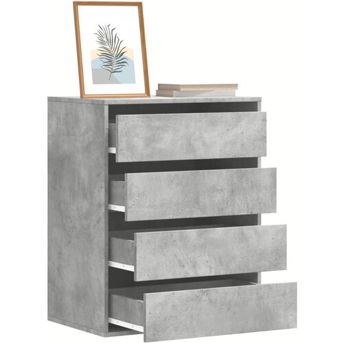 vidaXL Kotni predalnik betonsko siv 60x41x76 cm inženirski les Cene