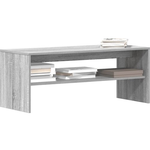VidaXL TV omarica siva sonoma 100x40x40 cm inženirski les Slike