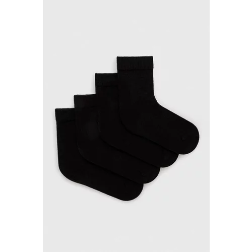 United Colors Of Benetton Dječje čarape 4-pack boja: crna