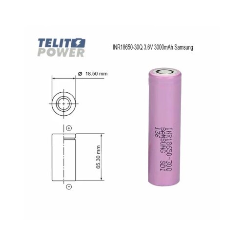Samsung li-ion 3.6V 3000mAh -15A INR18650-30Q Cene