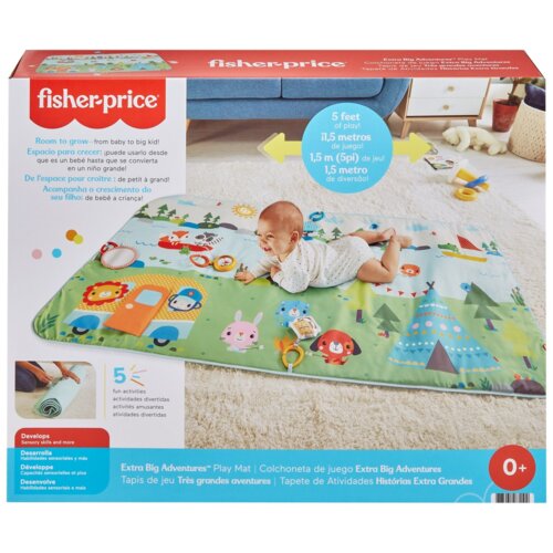  Fisher-Price GXR53 podloga za igro za dojenčke Tkanina, Plastika Slike