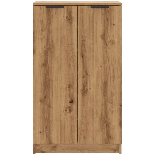 VidaXL ormarić za cipele boja hrasta 59x35x100,5 cm konstruirano drvo Slike