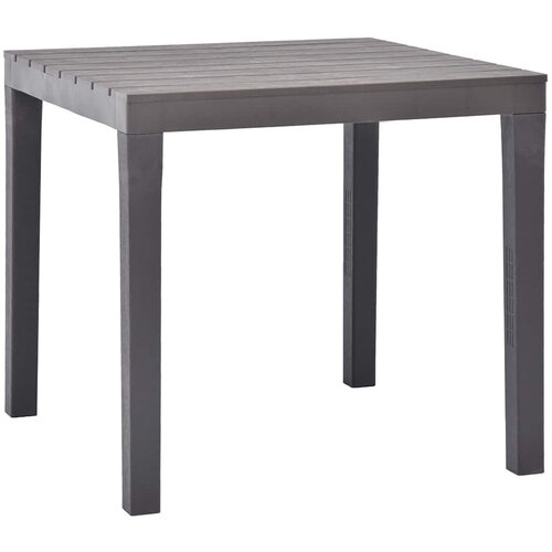  Vrtni stol boja kave 78 x 78 x 72 cm plastični Cene