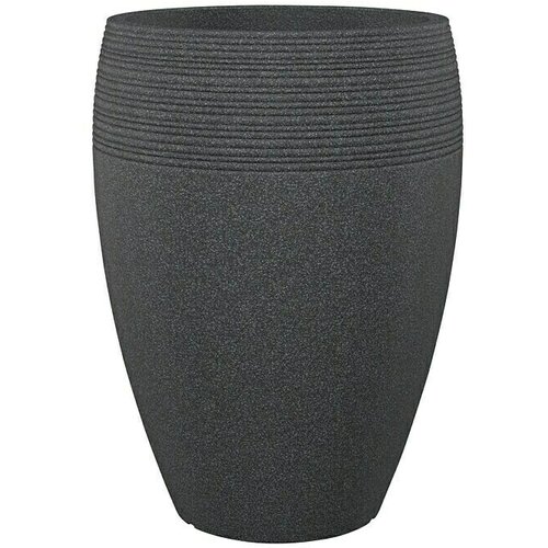 Scheurich Okrugla posuda za biljke Lineo High (Vanjska dimenzija (ø x V): 39 x 54 cm, Plastika, Crne boje) Cijene