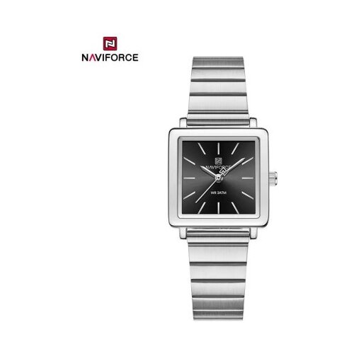 Naviforce nf5048 ženski ručni sat kvarcni mehanizam crni ( nf5048 crni ) Cene