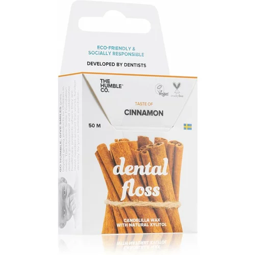 The Humble&Co Dental Floss zobna nitka Cinnamon 50 m