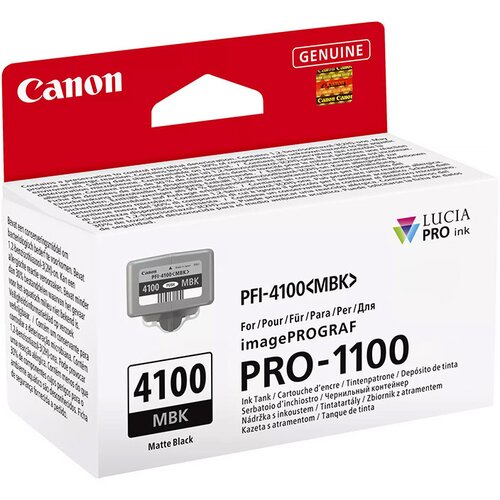Canon Črnilo PFI-4100 (6776C001) (mat črna), original Cene