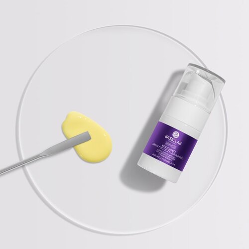 BasicLab Cosmetology Esteticus pomlajevalni serum za predel okoli oči za učvrstitev obraza 15 ml Slike