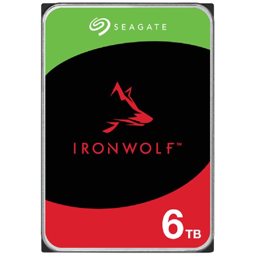 Seagate HDD IronWolf NAS (3.5''/6TB/SATA 6Gb/s/rpm 5400) - ST6000VN006 Cene