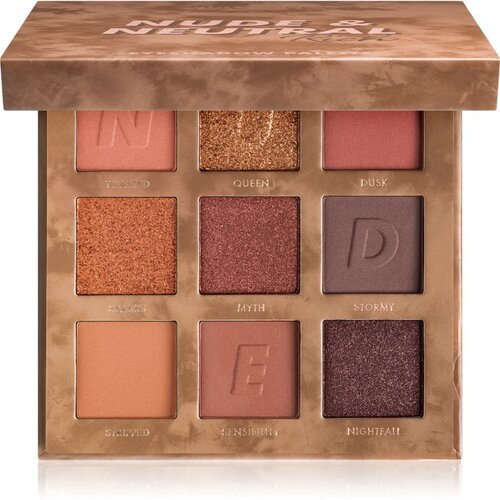 Barry M Nude & Neutral paleta senčil za oči odtenek Medium/Rich 18 g Cene