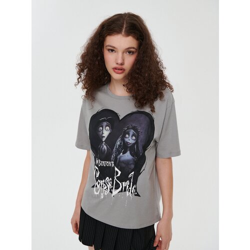House - Majica kratkih rukava s printom Corpse Bride - Siva Slike