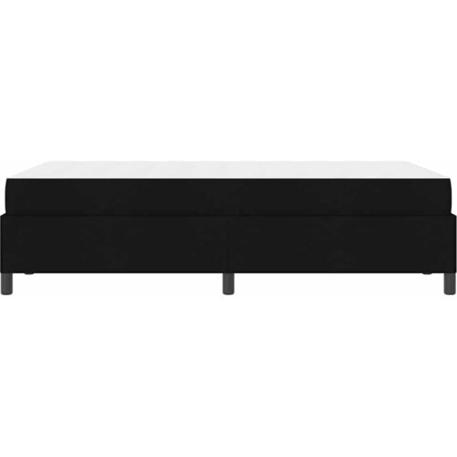  box spring s madracem crni 120 x 190 cm od tkanine Slike