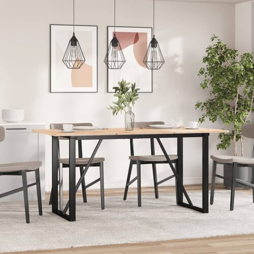 vidaXL Noge za blagovaonski stol O-oblika 120x60x73cm lijevano željezo Cijene