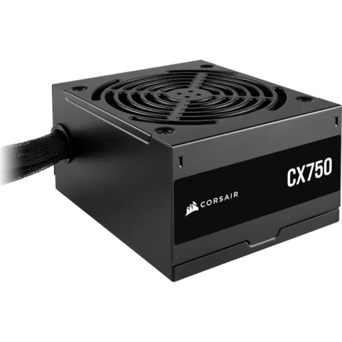 Corsair PSU 750W CX75080 PLUS, Bronze120mm Low-Noise fan, ATX