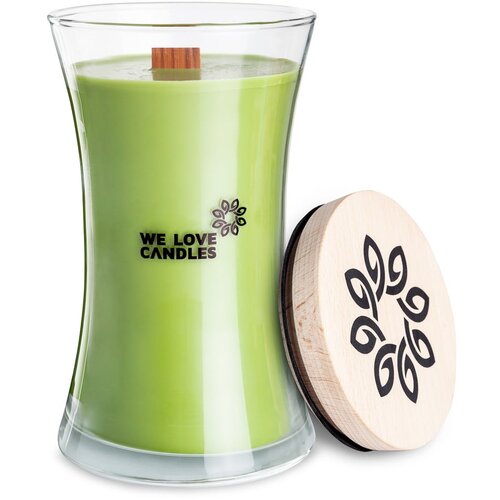 We Love Candles Svijeća od sojinog voska Green Tea, vrijeme gorenja 150 sati Slike