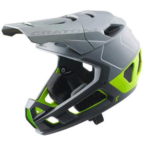 Cratoni kolesarska čelada Interceptor 2.0, 58-61 cm, siva Slike