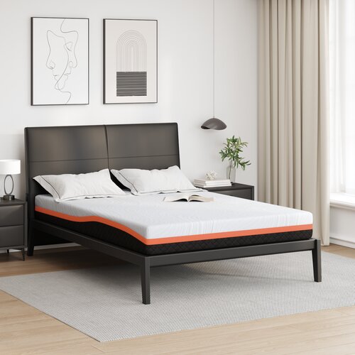 vidaXL Madraci Bijela, siva 140 x 190 cm 100% poliester žakard tkanina Cijene