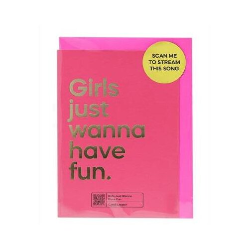 Widdop & Co. Say It With Songs - Čestitka - Say It With Songs, Cyndi Lauper, Girls Just Wanna Have Fun Cene