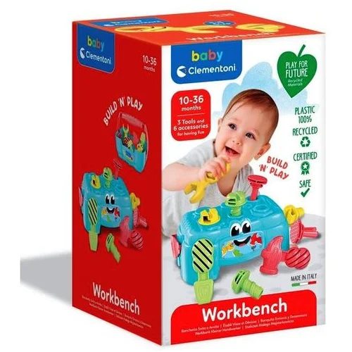 Clementoni Didaktička igračka Workbench - Baby Sto za igru 2U1