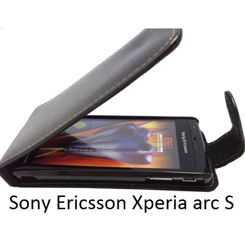  Preklopni etui / ovitek / zaščita za Sony Ericsson Xperia arc / arc S - črni