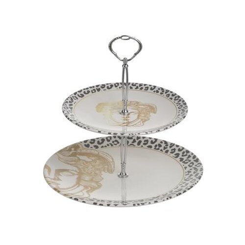  ETAŽER MEDUZA BIJELO/CRNO/ŽUTO Φ26Χ25CM Cijene