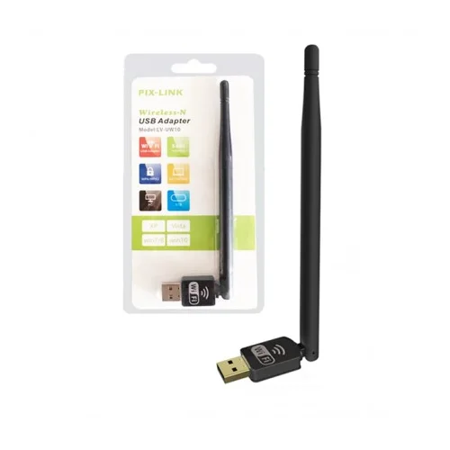 Pix-Link LV-UW10 USB WiFi Adapter 150Mbps