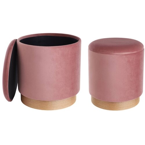 Eglo 424031 - SET od 2 tabureta MASHIKE, prečnik 30,5/37 cm, ružičasta Slike