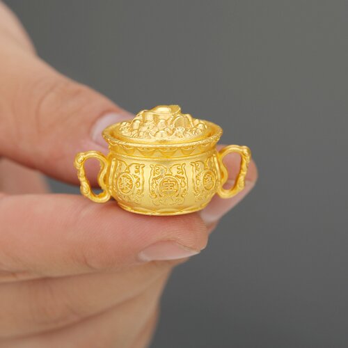 INF Srečen obesek za ključe Kitajski horoskop Lonec bogastva in amulet Pixiu Model 3, (21741509) Cene