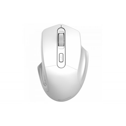 Canyon MW-15, 2.4GHz Wireless Optical Mouse with 4 buttons, DPI 800/1200/1600, Pearl white, 115*77*38mm, 0.064kg Cene